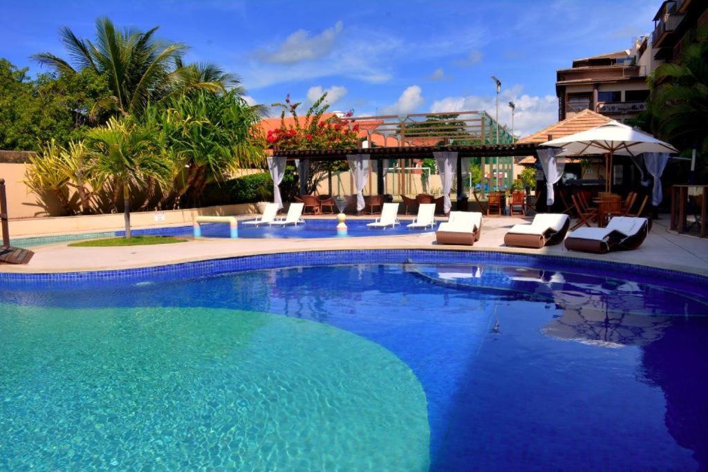 Barra Bali - Apartamento pé na areia na Barra de São Miguel Exterior foto